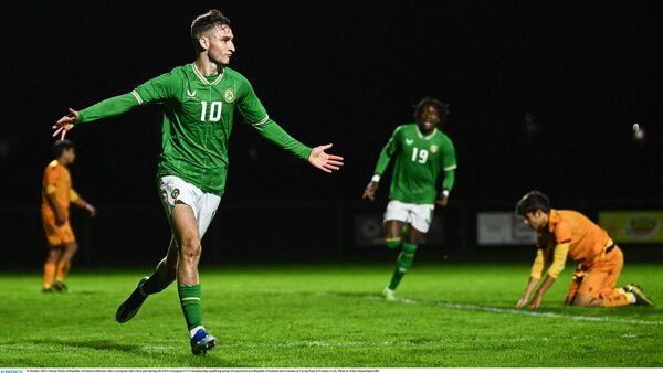 Mason Melia's hat-trick sees Republic of Ireland U17s open qualifiers in style