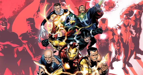 Members of the comic book Illuminati in Doctor Strange 2