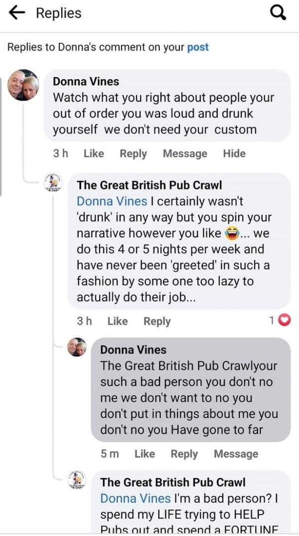 Some real bottom of the barrel insults were used