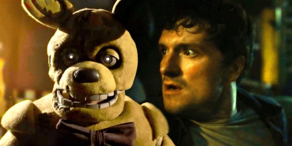 Josh Hutcherson as Mike and Springtrap in Five Nights at Freddy's