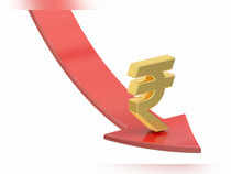 India rupee down in line with Asian peers, premiums retreat